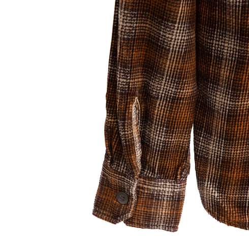 Carhartt WIP L/S Flint Shirt Wiley Check/Hamilton Brown Rinsed I029442_16U_02 Degli Uberti